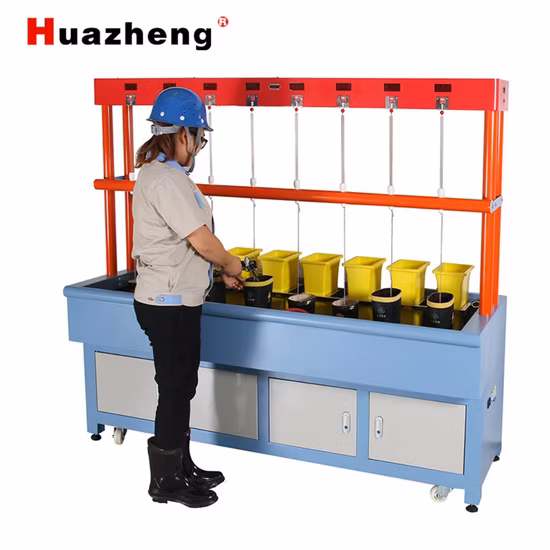 Automatic Insulating Material Test System Rubber Electrical Glove Testing Equipment